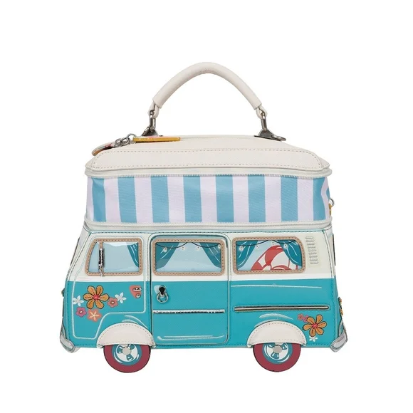 Vendula Novelty Sands Camper Van in Aqua - Picture 3 of 12
